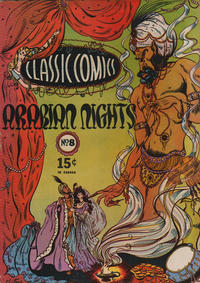 Cover for Classic Comics (Gilberton, 1941 series) #8 - Arabian Nights [HRN 17]