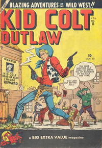 Cover Thumbnail for Kid Colt Outlaw (Bell Features, 1950 series) #11