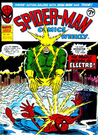 Cover Thumbnail for Spider-Man Comics Weekly (Marvel UK, 1973 series) #101