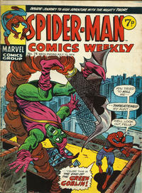 Cover Thumbnail for Spider-Man Comics Weekly (Marvel UK, 1973 series) #74