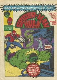 Cover Thumbnail for Spider-Man and Hulk Weekly (Marvel UK, 1980 series) #431