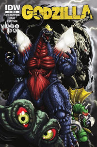 Cover for Godzilla (IDW, 2012 series) #9 [Retailer incentive]