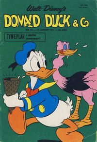 Cover for Donald Duck & Co (Hjemmet / Egmont, 1948 series) #34/1971