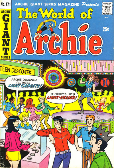 Cover for Archie Giant Series Magazine (Archie, 1954 series) #171