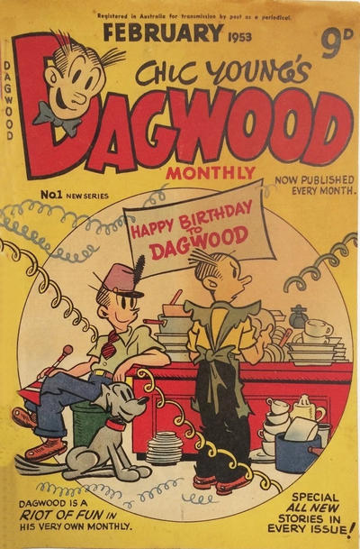 Cover for Dagwood (Associated Newspapers, 1953 series) #1