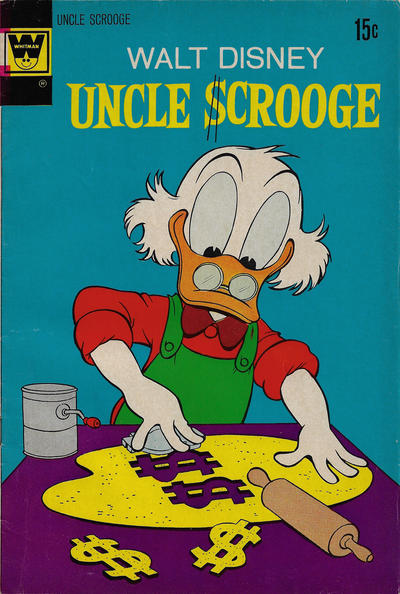 Cover for Walt Disney Uncle Scrooge (Western, 1963 series) #100 [Whitman]