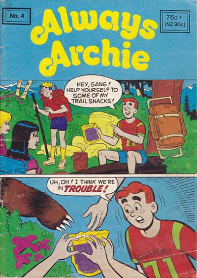 Cover for Always Archie (Yaffa / Page, 1979 ? series) #4