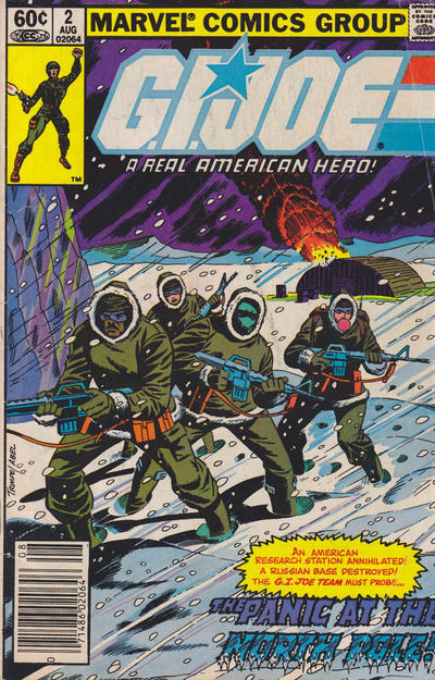Cover for G.I. Joe, A Real American Hero (Marvel, 1982 series) #2 [Newsstand]
