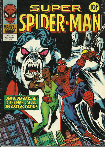 Cover for Super Spider-Man (Marvel UK, 1976 series) #256