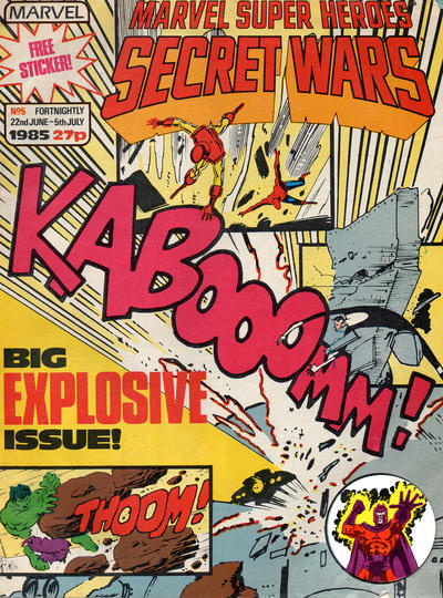 Cover for Marvel Super Heroes Secret Wars (Marvel UK, 1985 series) #5