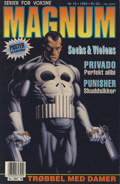 Cover for Magnum (Bladkompaniet / Schibsted, 1988 series) #10/1994