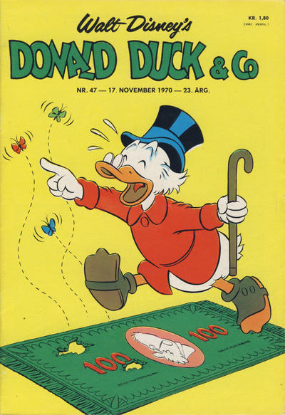 Cover for Donald Duck & Co (Hjemmet / Egmont, 1948 series) #47/1970