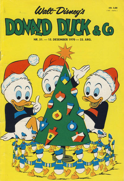 Cover for Donald Duck & Co (Hjemmet / Egmont, 1948 series) #51/1970