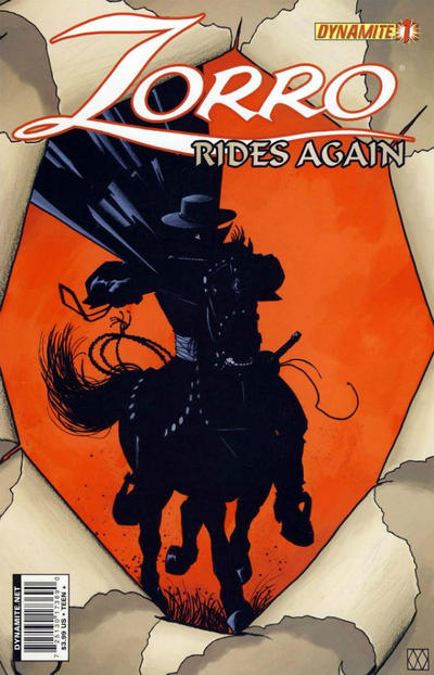 Cover for Zorro Rides Again (Dynamite Entertainment, 2011 series) #1 [Main Cover]