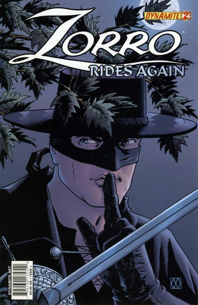 Cover for Zorro Rides Again (Dynamite Entertainment, 2011 series) #2 [Main Cover]
