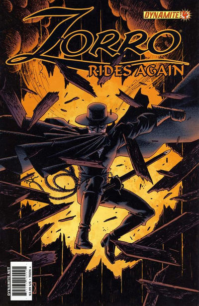 Cover for Zorro Rides Again (Dynamite Entertainment, 2011 series) #4
