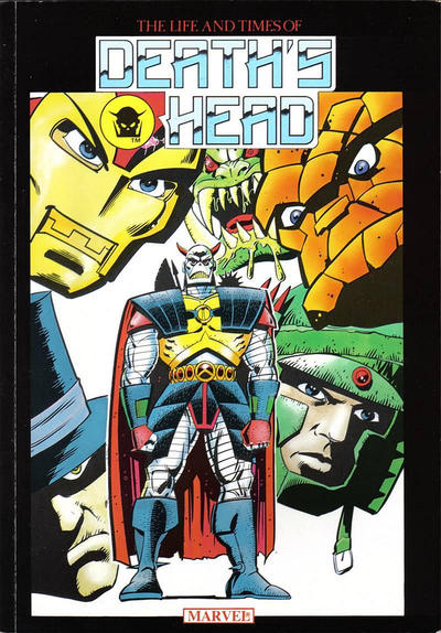 Cover for The Life and Times of Death's Head (Marvel UK, 1990 series) 