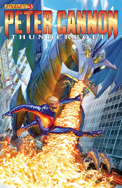 Cover for Peter Cannon: Thunderbolt (Dynamite Entertainment, 2012 series) #5 [Cover A - Alex Ross]