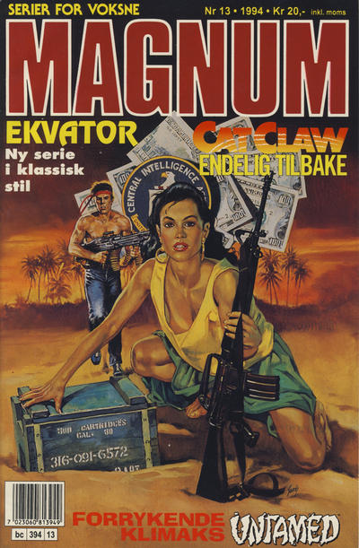 Cover for Magnum (Bladkompaniet / Schibsted, 1988 series) #13/1994