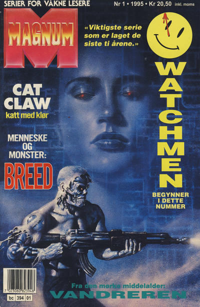Cover for Magnum (Bladkompaniet / Schibsted, 1988 series) #1/1995