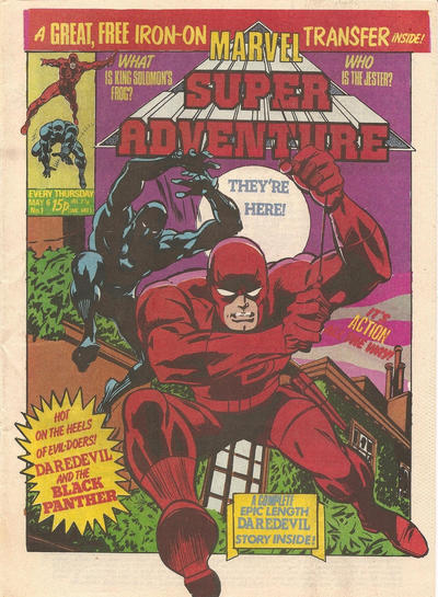 Cover for Marvel Super Adventure (Marvel UK, 1981 series) #1