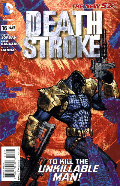 Cover for Deathstroke (DC, 2011 series) #16