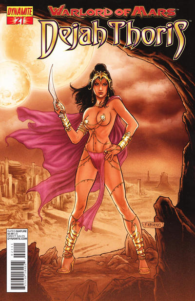Cover for Warlord of Mars: Dejah Thoris (Dynamite Entertainment, 2011 series) #21 [Fabiano Neves Cover]