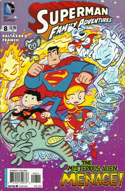 Cover for Superman Family Adventures (DC, 2012 series) #8 [Direct Sales]