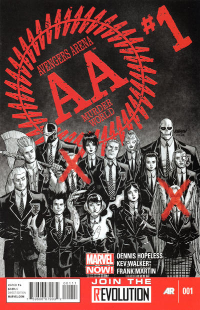 Cover for Avengers Arena (Marvel, 2013 series) #1