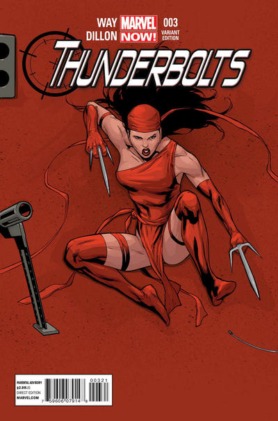 Cover for Thunderbolts (Marvel, 2013 series) #3 [Billy Tan Variant]