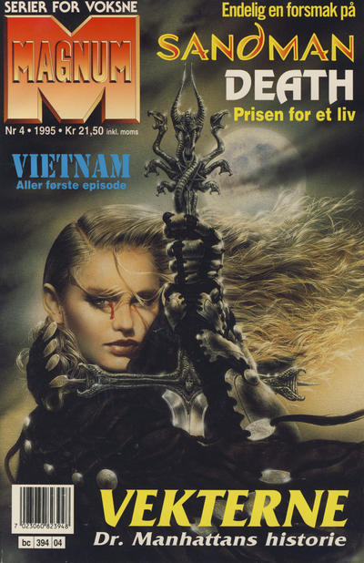Cover for Magnum (Bladkompaniet / Schibsted, 1988 series) #4/1995