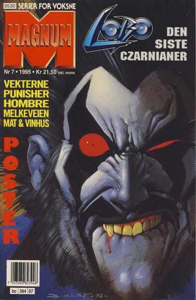 Cover for Magnum (Bladkompaniet / Schibsted, 1988 series) #7/1995