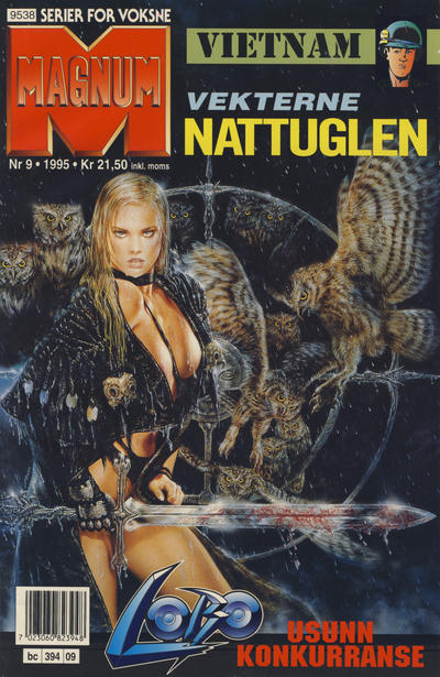Cover for Magnum (Bladkompaniet / Schibsted, 1988 series) #9/1995