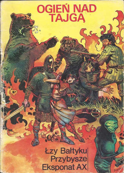 Cover for Ogień nad Tajgą (Krajowa Agencja Wydawnicza, 1982 series) 