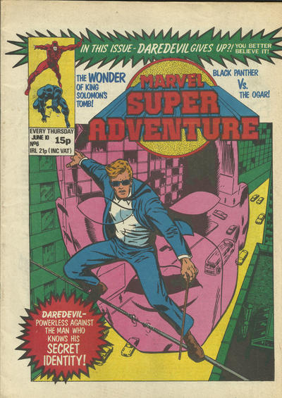 Cover for Marvel Super Adventure (Marvel UK, 1981 series) #6