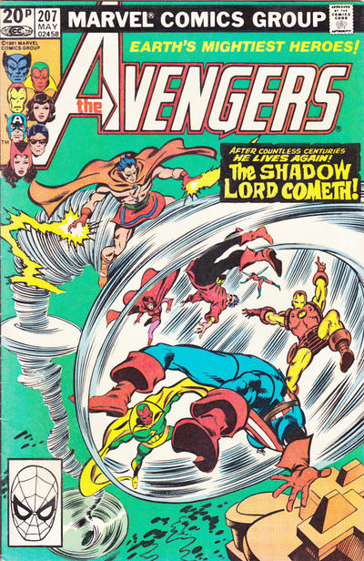 Cover for The Avengers (Marvel, 1963 series) #207 [British]