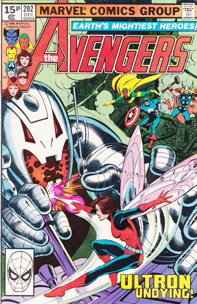 Cover for The Avengers (Marvel, 1963 series) #202 [British]