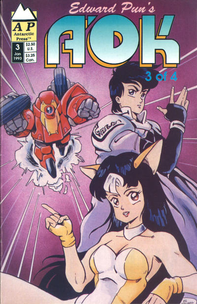 Cover for A-OK (Antarctic Press, 1992 series) #3