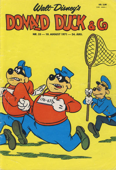Cover for Donald Duck & Co (Hjemmet / Egmont, 1948 series) #33/1971