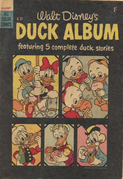 Cover for Walt Disney's Giant Comics (W. G. Publications; Wogan Publications, 1951 series) #31