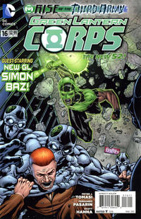 Cover Thumbnail for Green Lantern Corps (DC, 2011 series) #16 [Direct Sales]
