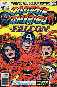 Cover for Captain America (Marvel, 1968 series) #210 [British]