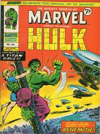 Cover Thumbnail for The Mighty World of Marvel (Marvel UK, 1972 series) #101