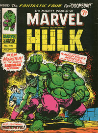 Cover for The Mighty World of Marvel (Marvel UK, 1972 series) #105