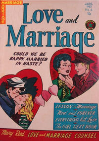 Cover Thumbnail for Love and Marriage (Superior, 1952 series) #6