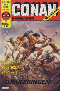 Cover Thumbnail for Conan (Semic, 1984 series) #3/1985
