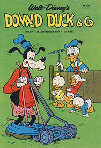 Cover for Donald Duck & Co (Hjemmet / Egmont, 1948 series) #39/1971