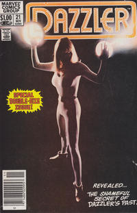 Cover Thumbnail for Dazzler (Marvel, 1981 series) #21 [Newsstand]