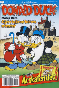 Cover for Donald Duck & Co (Hjemmet / Egmont, 1948 series) #1/2013
