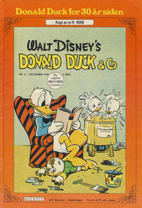 Cover Thumbnail for Donald Duck for 30 år siden (Hjemmet / Egmont, 1978 series) #11/1979